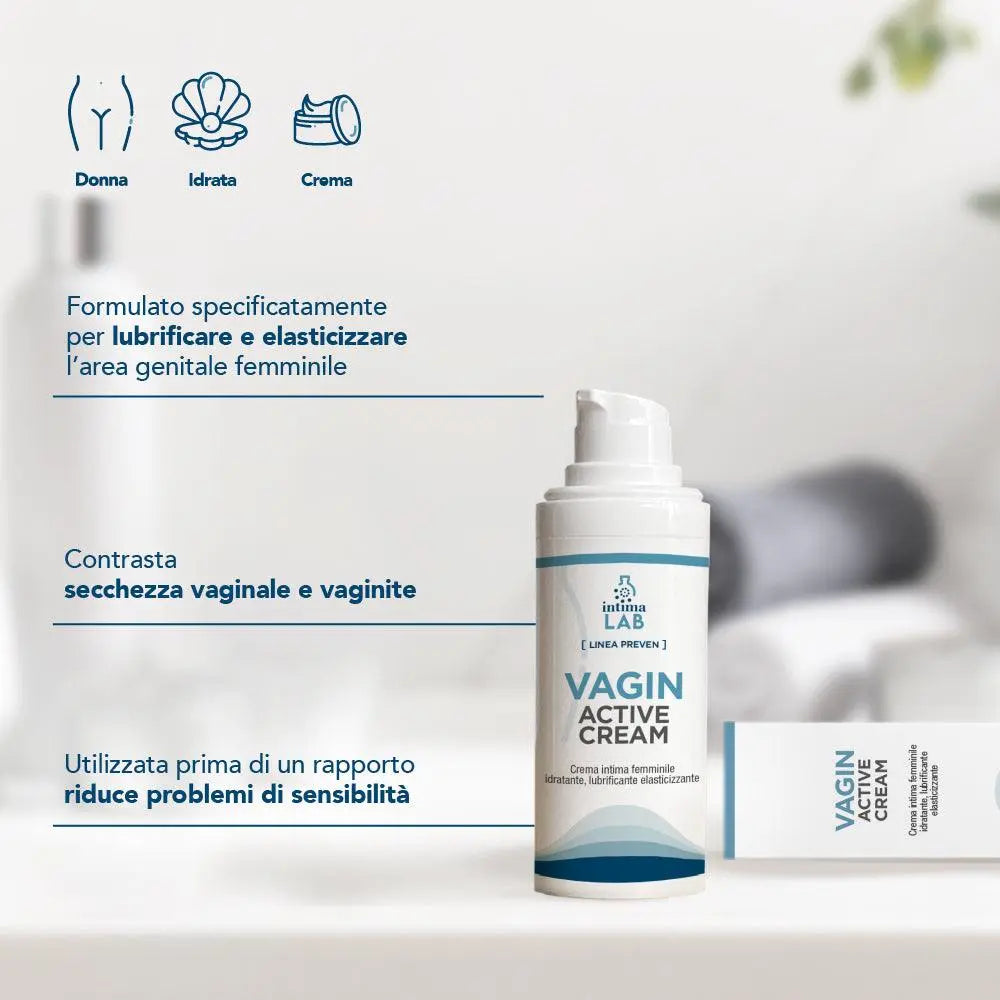 Crema intima idratante tonificante - Vagin Active | 50ml - IntimaLAB