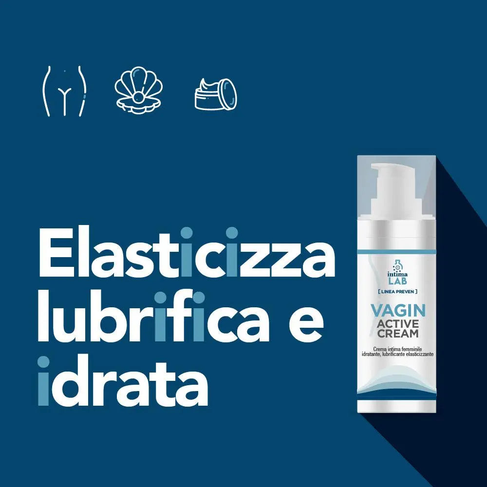 Crema intima idratante tonificante - Vagin Active | 50ml - IntimaLAB