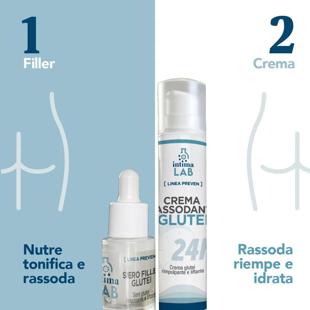Mini-kit Rassodante glutei - Siero LIFT UP 5ml + Crema 15ml - IntimaLAB