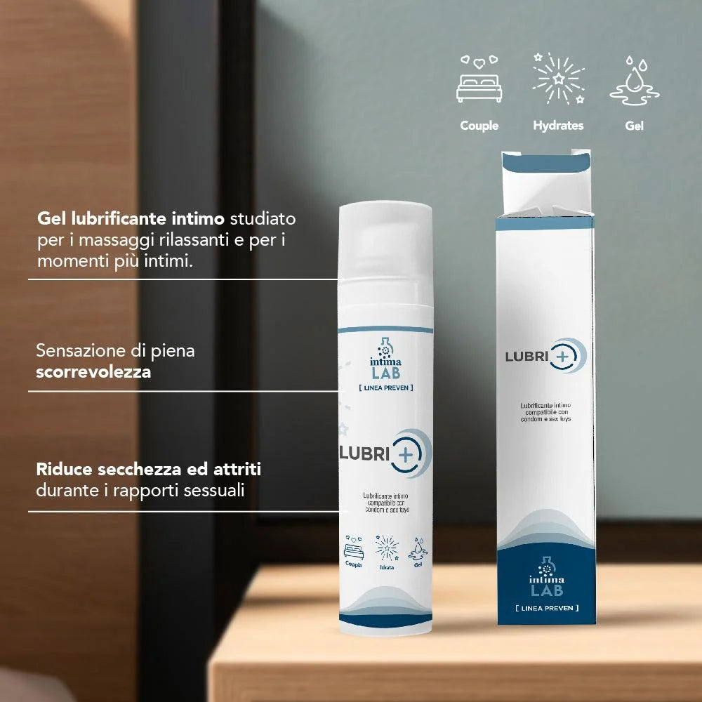 Gel lubrificante intimo - Lubri+ | 100ml - IntimaLAB