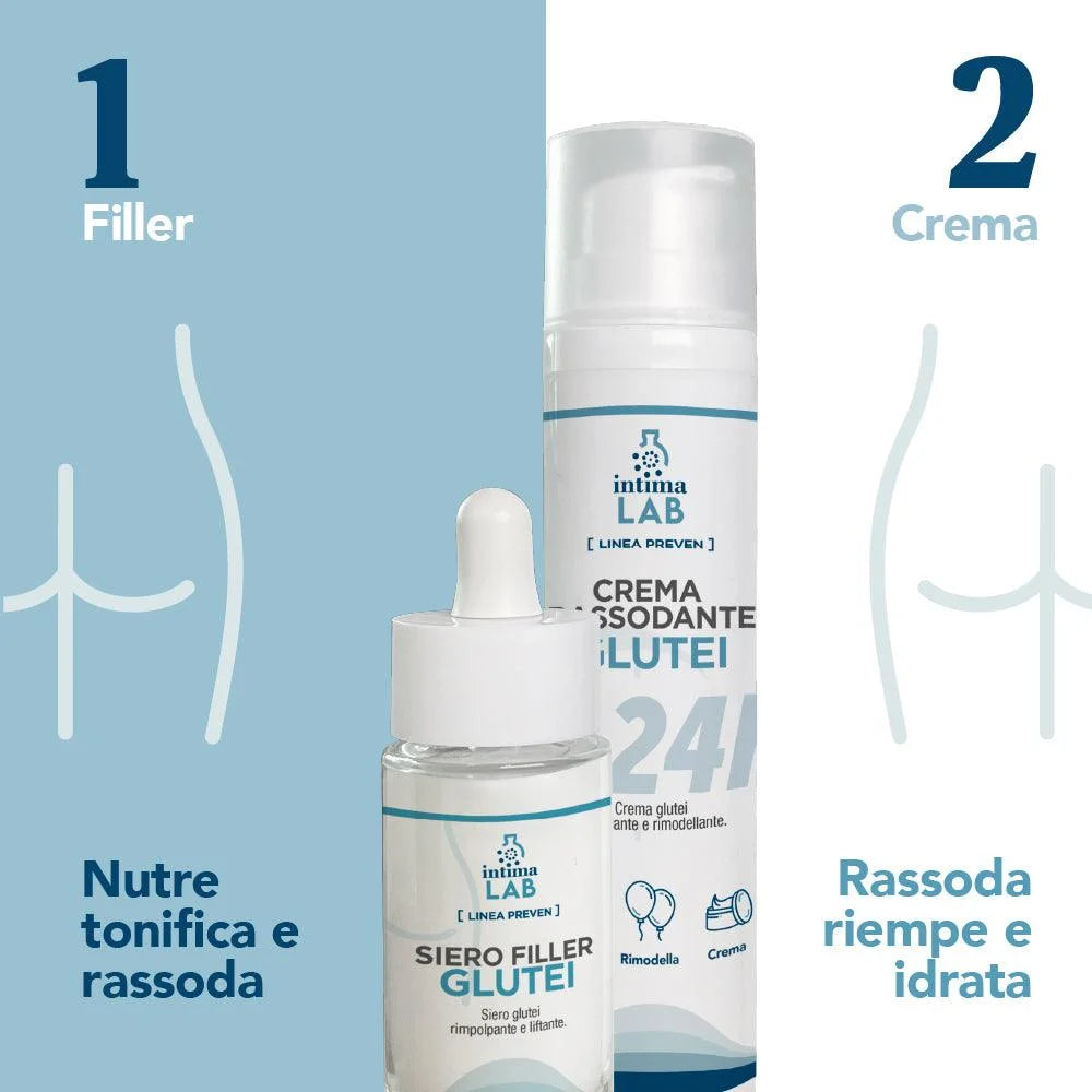 Kit rassodante glutei - Siero LIFT UP 30ml + Crema 100ml - IntimaLAB