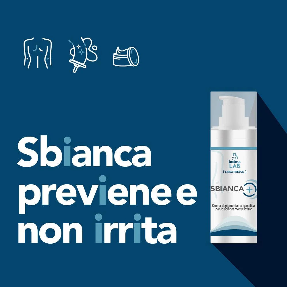 Crema sbiancante intima - Sbianca+ | 50ml - IntimaLAB