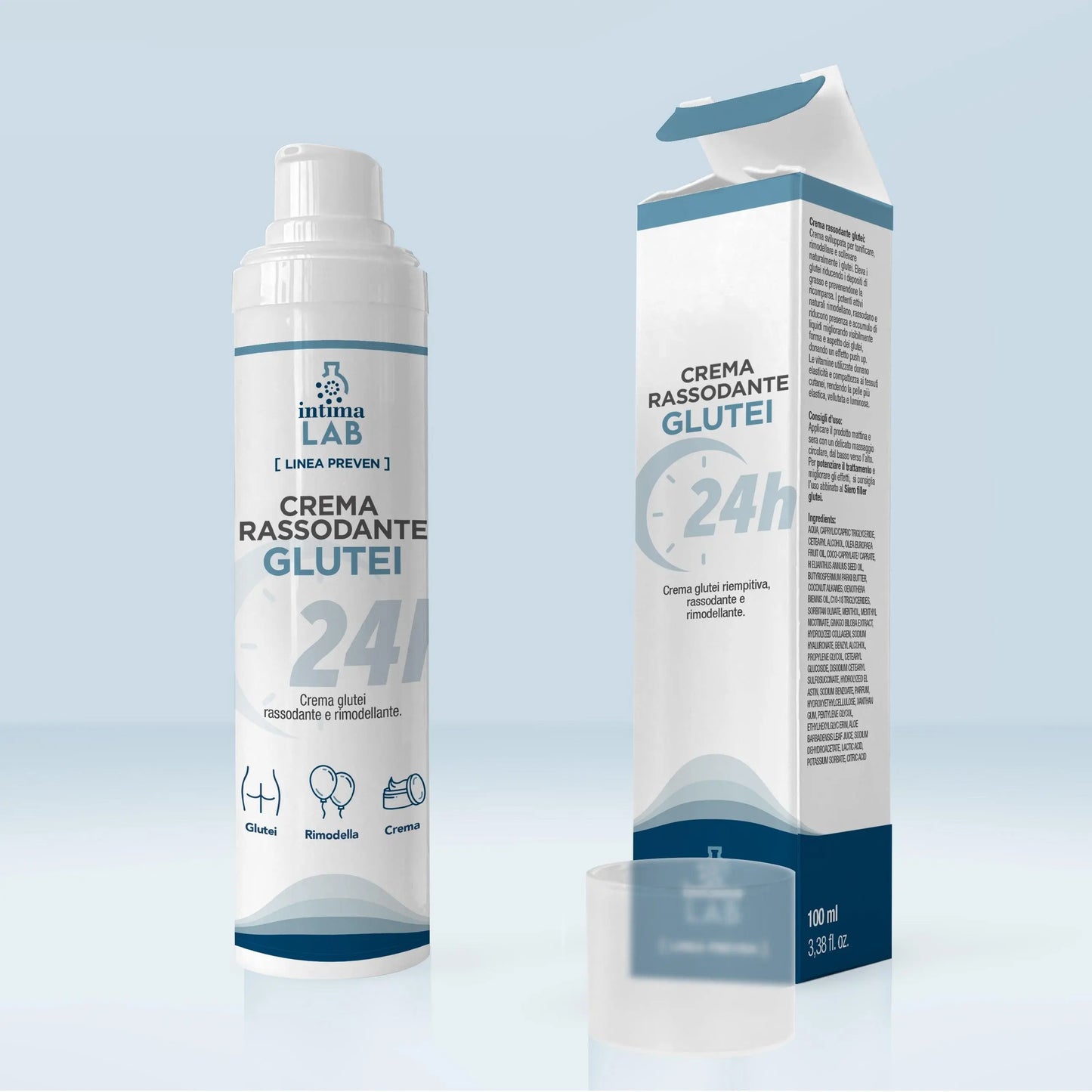 Crema rassodante glutei - PUSH UP | 100 ml - IntimaLAB