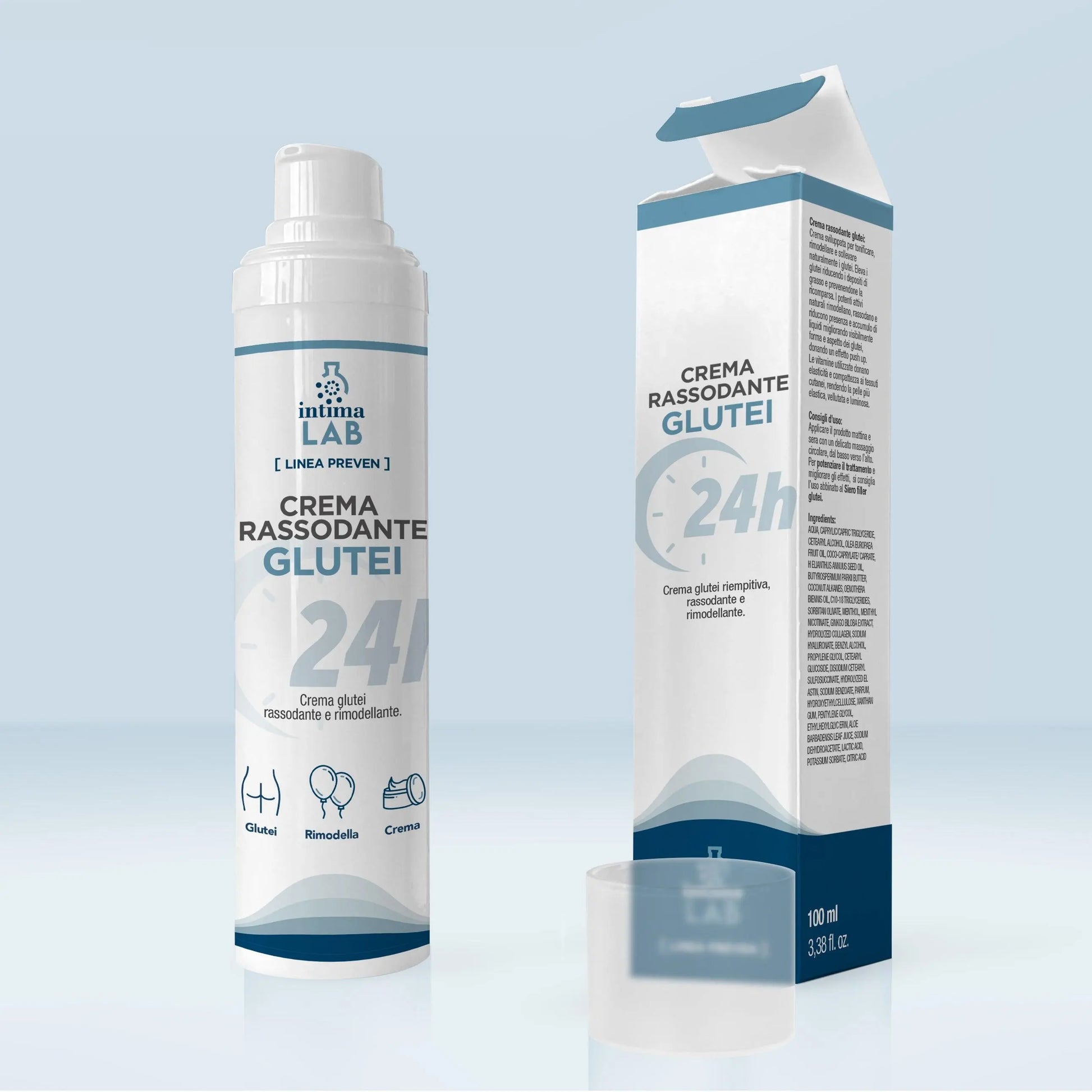 Crema rassodante glutei - PUSH UP | 100 ml - IntimaLAB