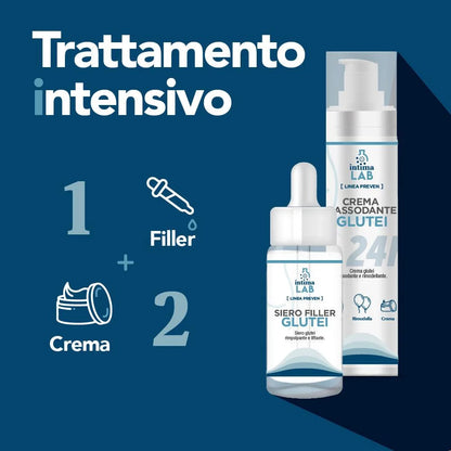 Kit rassodante glutei - Siero LIFT UP 30ml + Crema 100ml - IntimaLAB