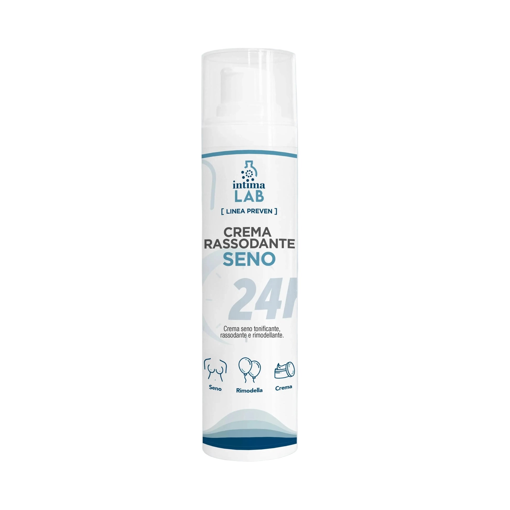 Crema seno IntimaLab ad azione rassodante e tonificante. Formula con acido ialuronico per migliorare la compattezza e l'elasticità della pelle - 100ml.
