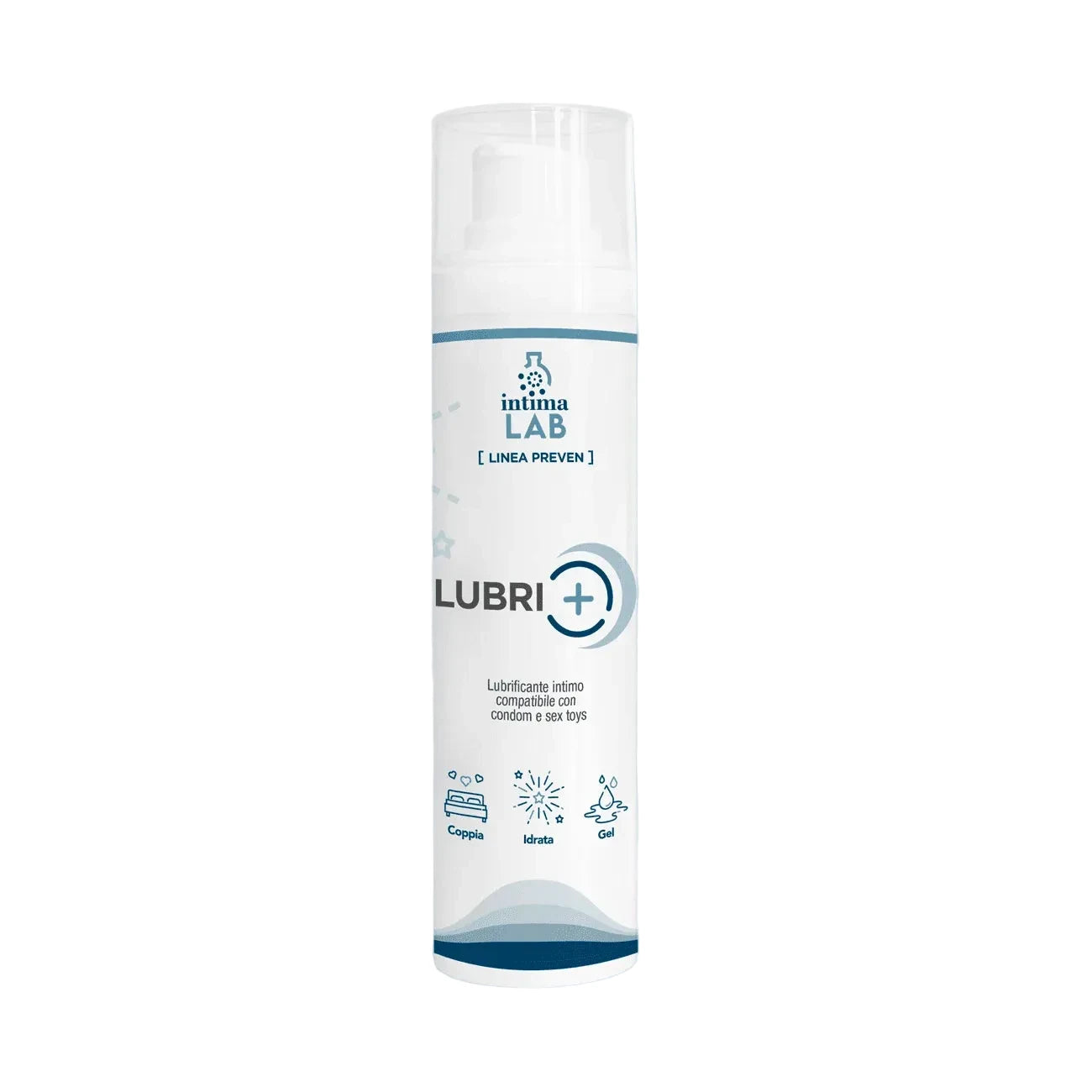 Gel lubrificante intimo IntimaLab Lubri+ con acido ialuronico. Formula lenitiva e idratante per il benessere intimo - 100ml.